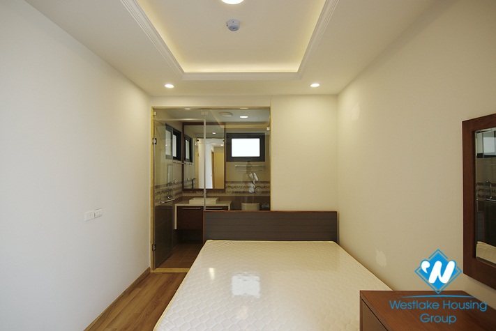 Newly completed two-bedroom apartment with lots of light for rent in the center of Hai Ba Trung District Hanoi